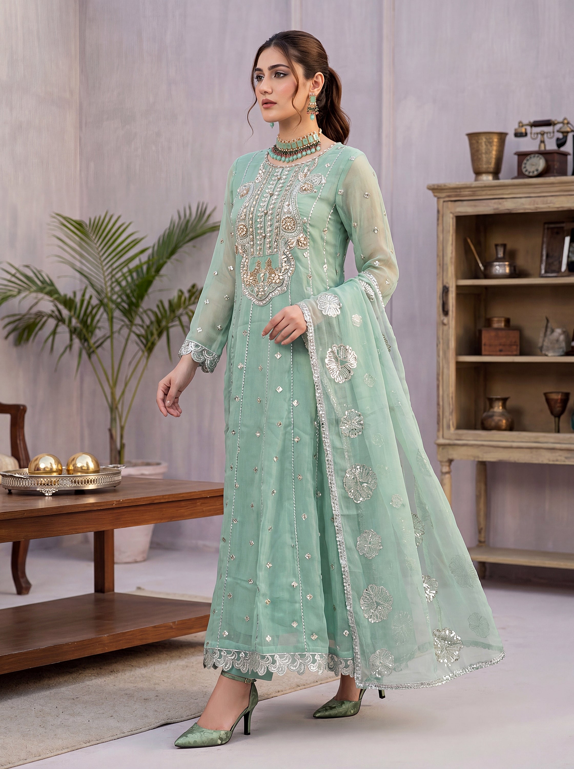 Soniya Mint Green
