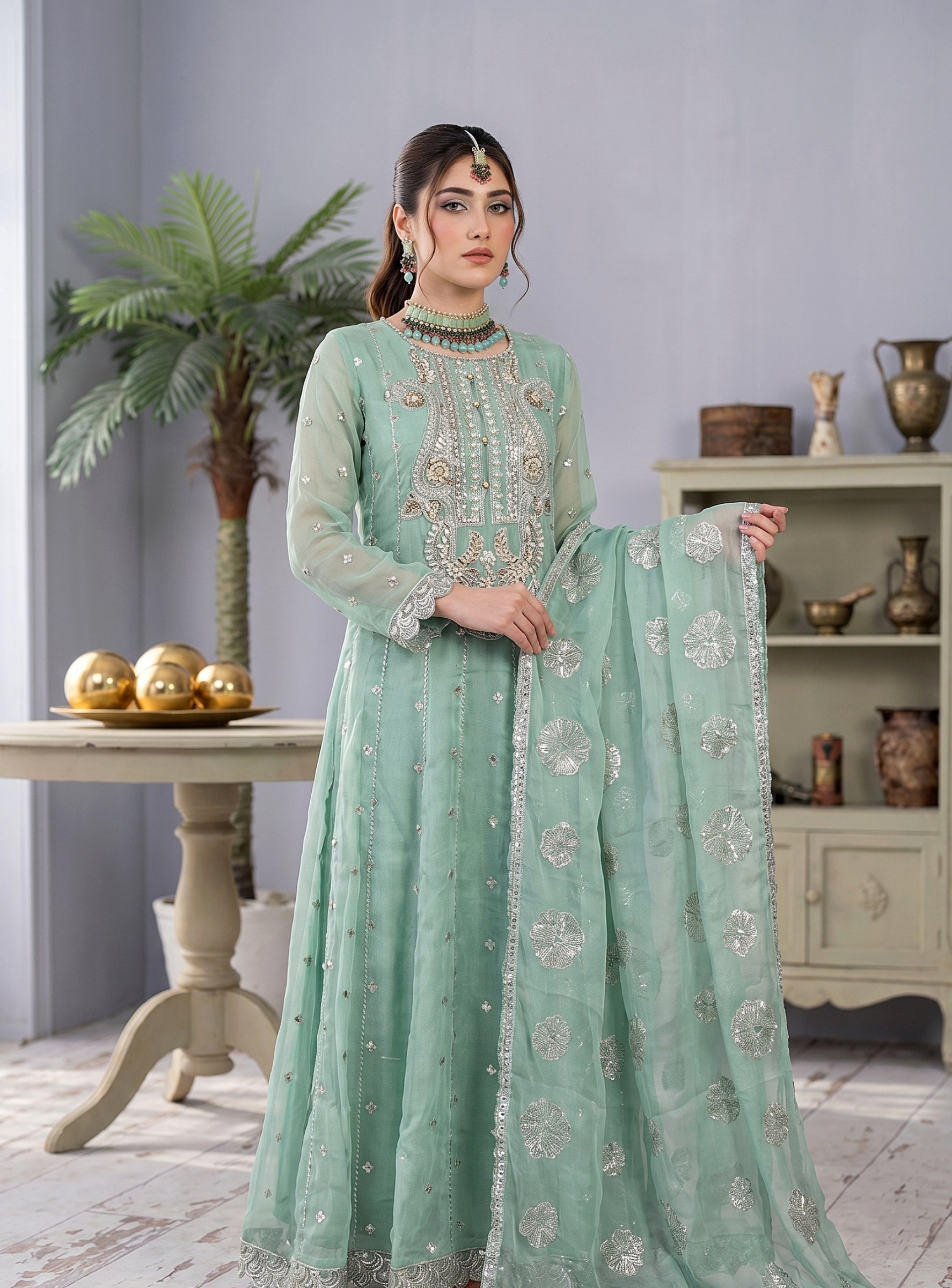 Soniya Mint Green