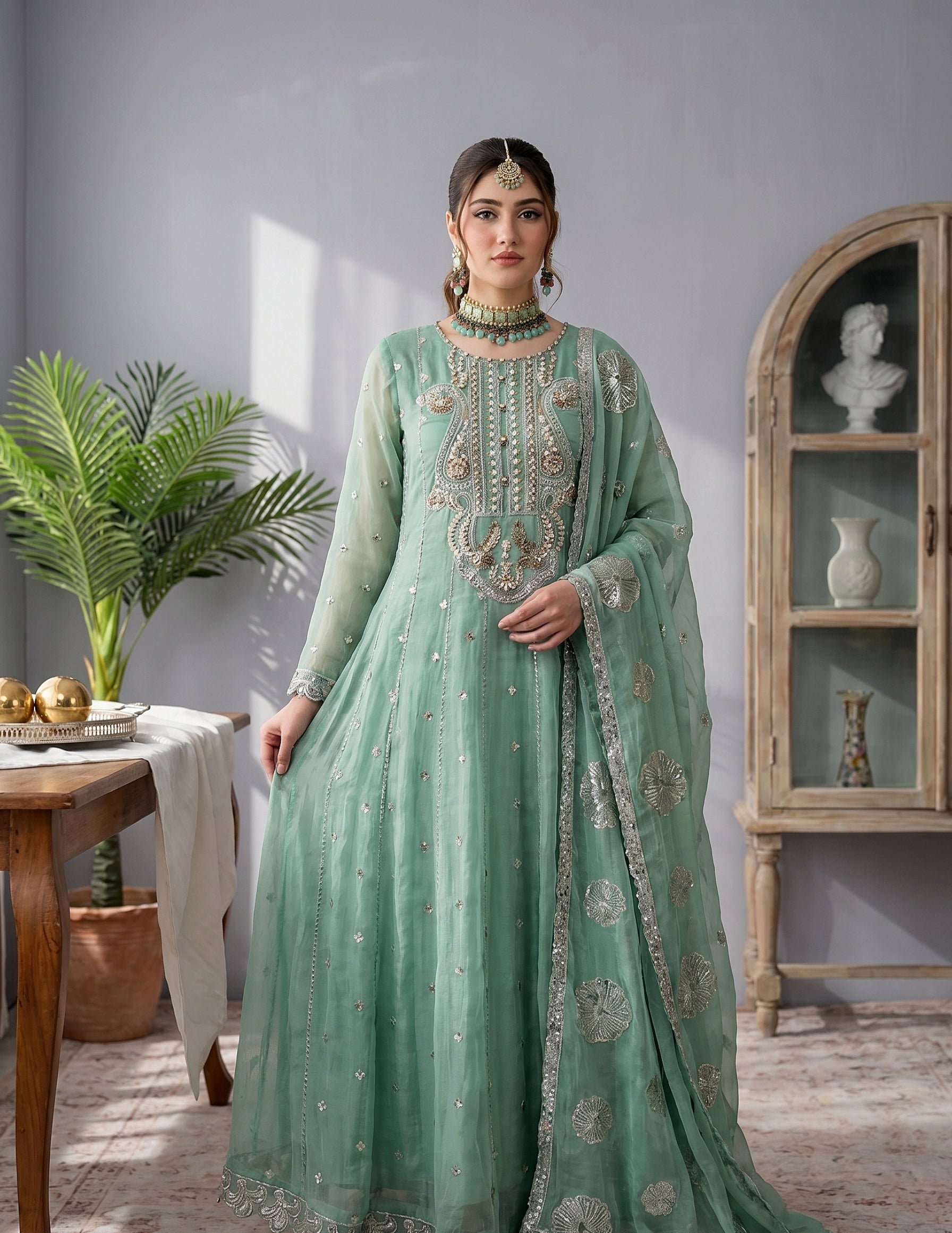 Soniya Mint Green