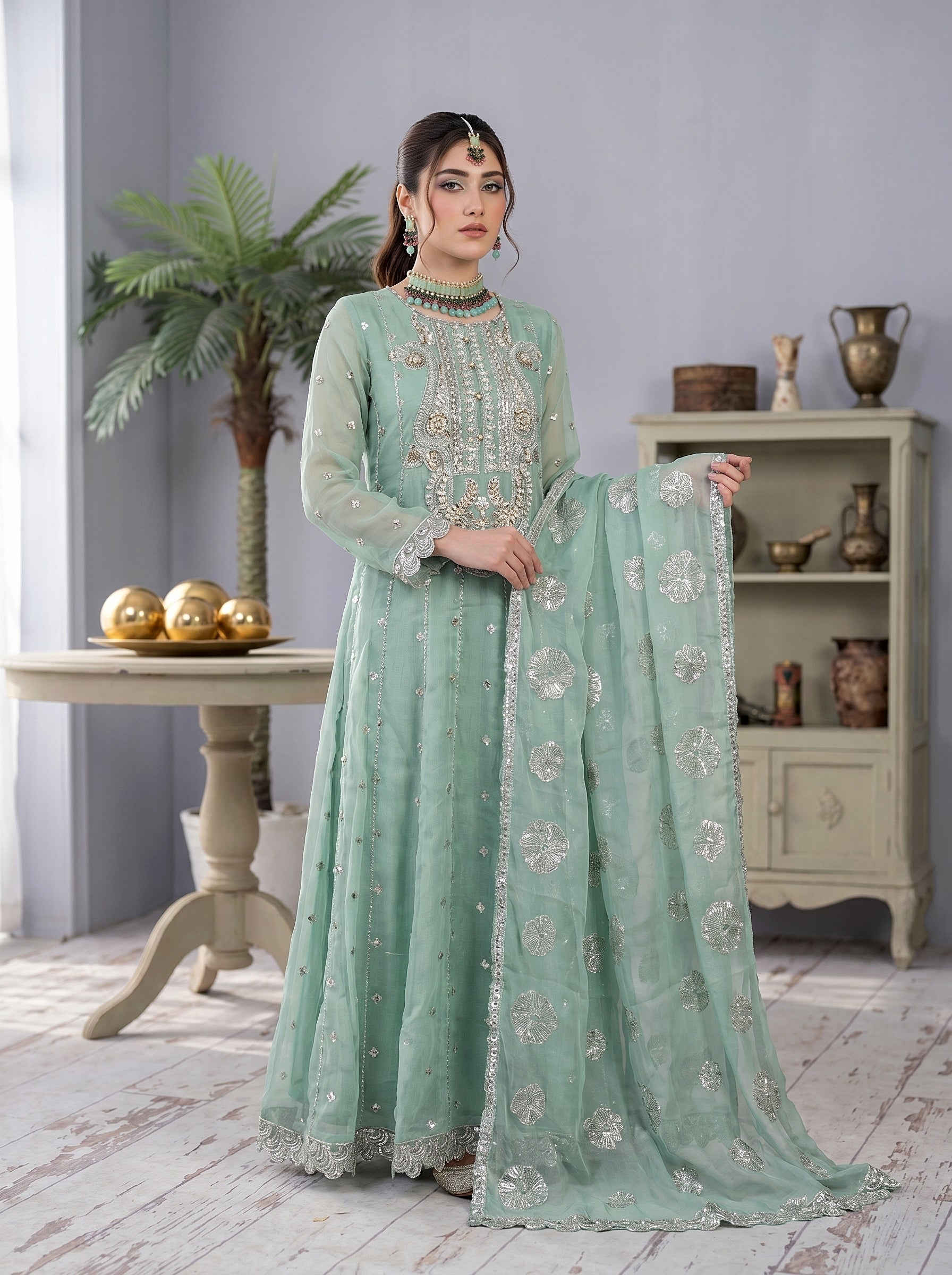 Soniya Mint Green